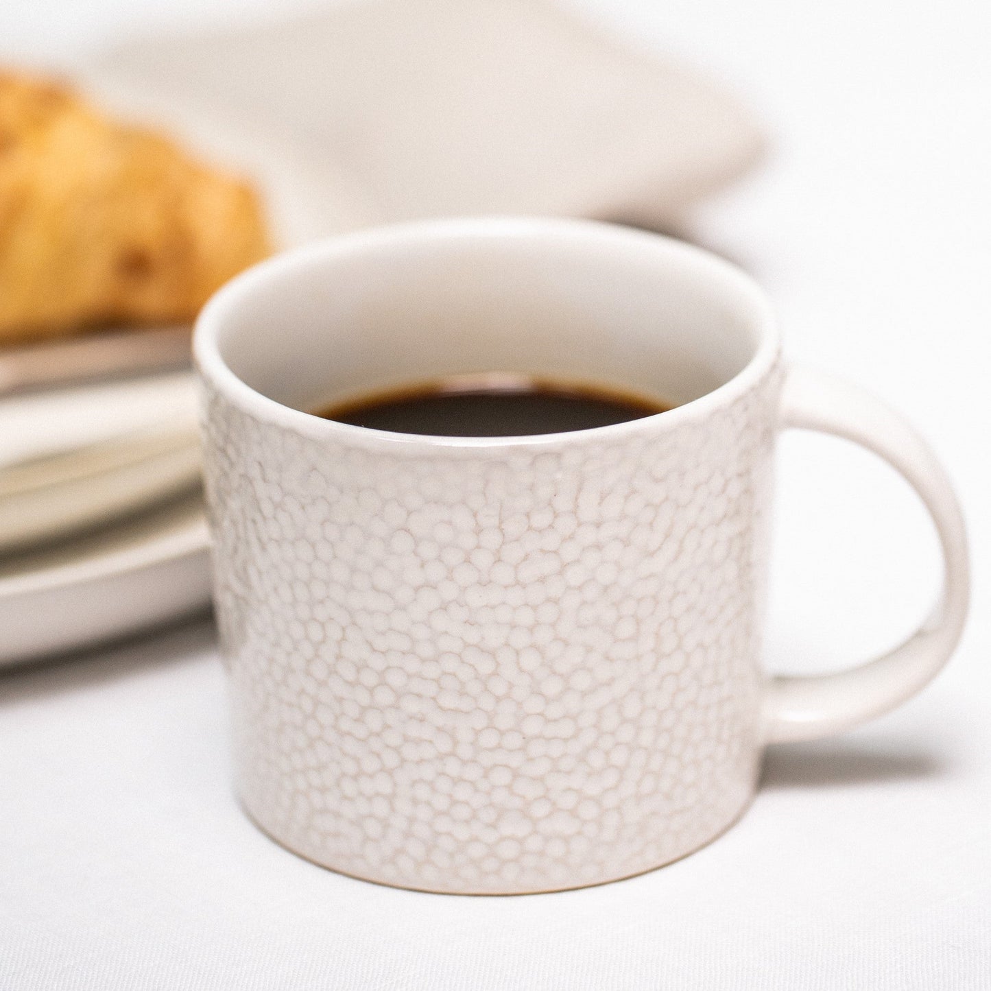 Set of 6 mugs, 280ml, Ivory
