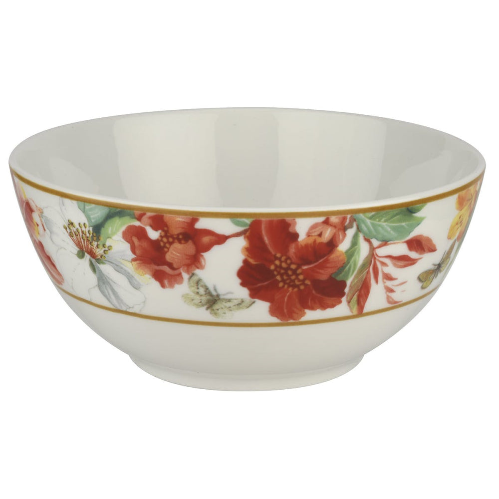 Maui Bowl, Set of Four; White