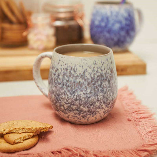 Reactive Stoneware Mug, 500ml, Grey