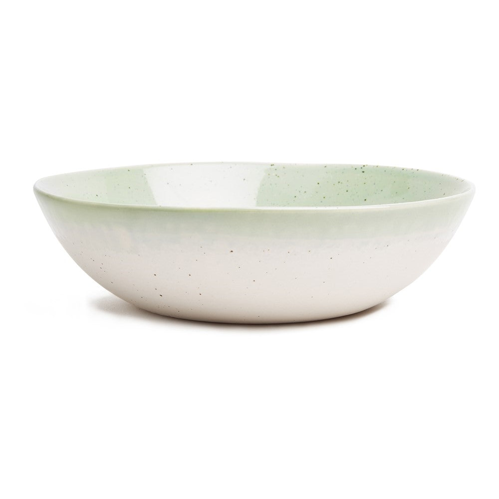 Set of 6 bowls, Dia17.5cm, Blush & Blue,  light green