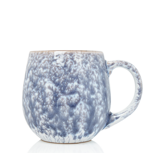 Reactive Stoneware Mug, 500ml, Grey